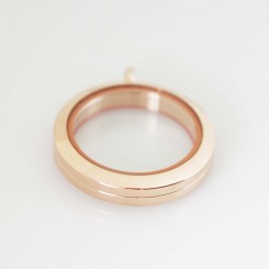 Rose Gold Screw Top Locket